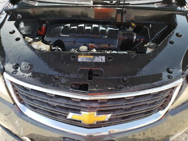 1GNKRFED8DJ146540 - 2013 CHEVROLET TRAVERSE LS GRAY photo 12