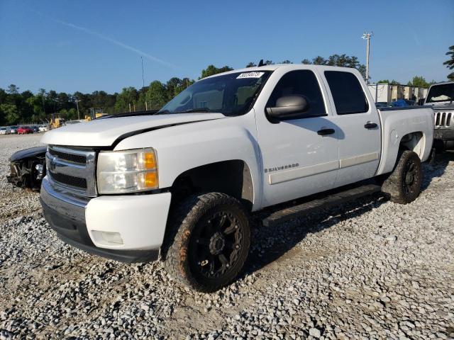 3GCEC13J17G500746 - 2007 CHEVROLET SILVERADO C1500 CREW CAB WHITE photo 1