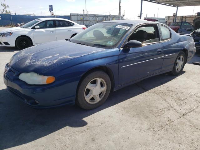 2G1WX12K149350445 - 2004 CHEVROLET MONTE CARL SS BLUE photo 1