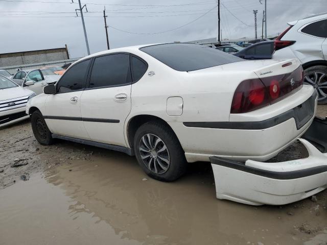 2G1WF52E549180319 - 2004 CHEVROLET IMPALA WHITE photo 2