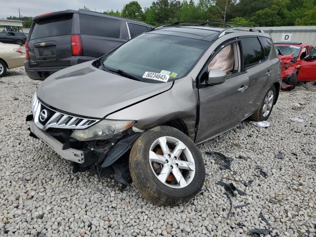 JN8AZ1MW4AW126010 - 2010 NISSAN MURANO S GRAY photo 1