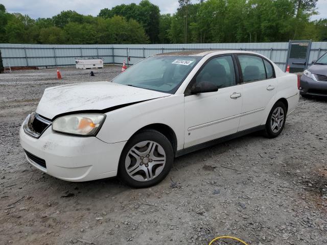 1G1ZS58N28F146707 - 2008 CHEVROLET MALIBU LS WHITE photo 1