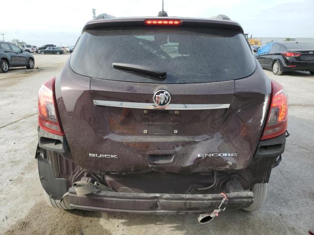 KL4CJASB6HB135170 - 2017 BUICK ENCORE PREFERRED BURGUNDY photo 6