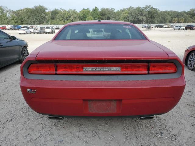 2C3CDYAG9DH581967 - 2013 DODGE CHALLENGER SXT RED photo 6