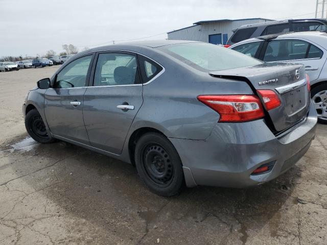 3N1AB7APXGY258063 - 2016 NISSAN SENTRA S GRAY photo 2