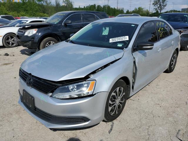 3VW2K7AJ2EM290195 - 2014 VOLKSWAGEN JETTA BASE Gümüş foto 1