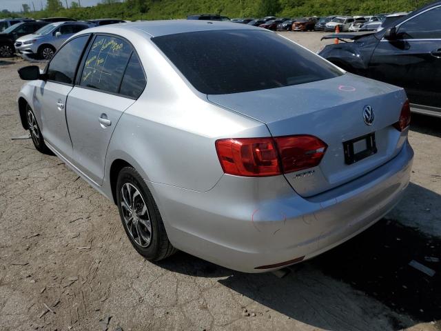 3VW2K7AJ2EM290195 - 2014 VOLKSWAGEN JETTA BASE Gümüş foto 2