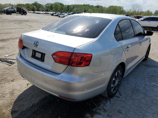 3VW2K7AJ2EM290195 - 2014 VOLKSWAGEN JETTA BASE Gümüş foto 3