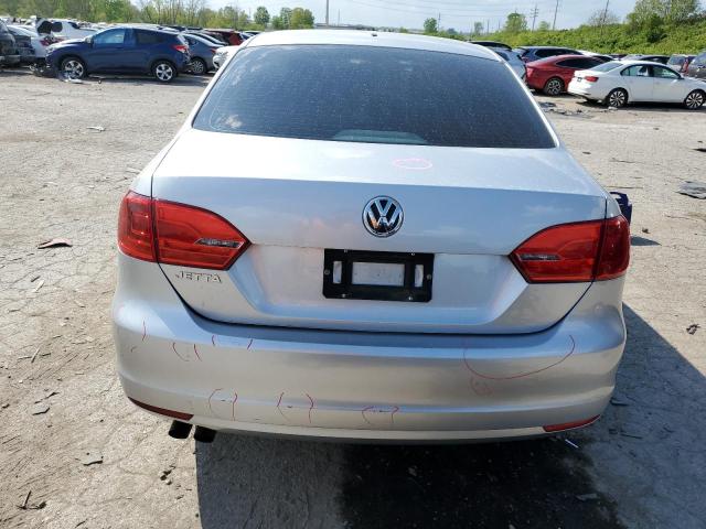 3VW2K7AJ2EM290195 - 2014 VOLKSWAGEN JETTA BASE Gümüş foto 6