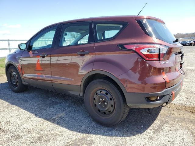 1FMCU0F72JUA80851 - 2018 FORD ESCAPE S RED photo 2