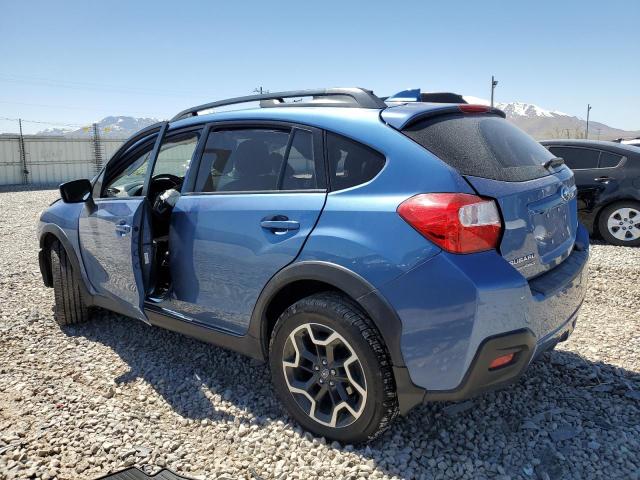 JF2GPADC4HH273476 - 2017 SUBARU CROSSTREK PREMIUM BLUE photo 2