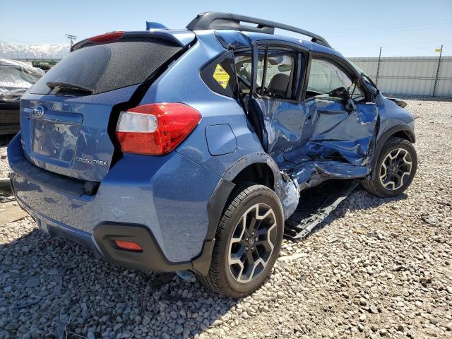 JF2GPADC4HH273476 - 2017 SUBARU CROSSTREK PREMIUM BLUE photo 3