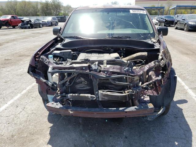 2HJYK16287H522856 - 2007 HONDA RIDGELINE RT BURGUNDY photo 5