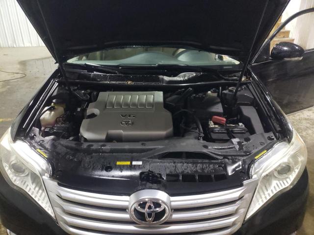 4T1BK3DB7BU430678 - 2011 TOYOTA AVALON BASE أسود صورة 11