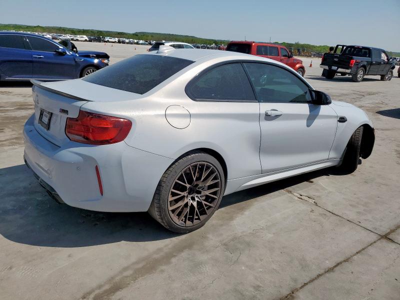 WBS2U7C06L7E16840 - 2020 BMW M2 COMPETITION თეთრი ფოტო 3