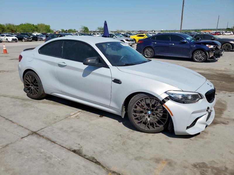 WBS2U7C06L7E16840 - 2020 BMW M2 COMPETITION თეთრი ფოტო 4