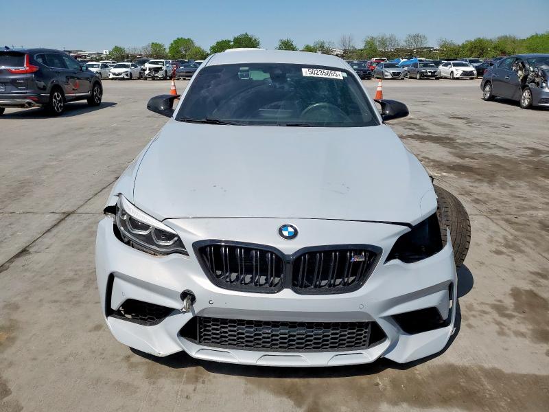 WBS2U7C06L7E16840 - 2020 BMW M2 COMPETITION თეთრი ფოტო 5