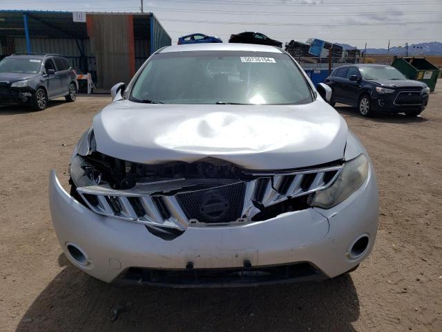 JN8AZ1MW7AW113722 - 2010 NISSAN MURANO S SILVER photo 5