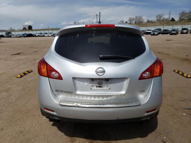 JN8AZ1MW7AW113722 - 2010 NISSAN MURANO S SILVER photo 6