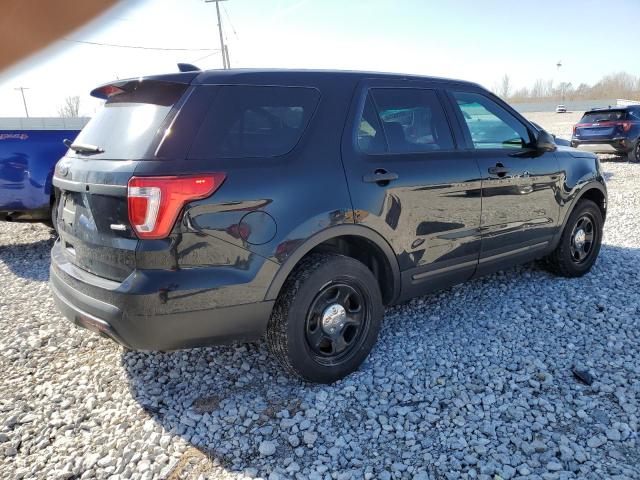 1FM5K8ARXHGA94642 - 2017 FORD EXPLORER POLICE INTERCEPTOR أسود صورة 3
