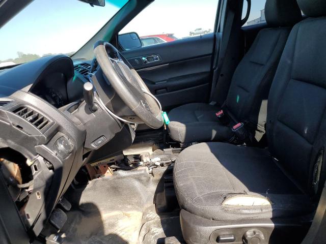 1FM5K8ARXHGA94642 - 2017 FORD EXPLORER POLICE INTERCEPTOR أسود صورة 7