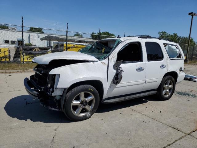 1GNSCBE0XDR281107 - 2013 CHEVROLET TAHOE C1500 LT WHITE photo 1