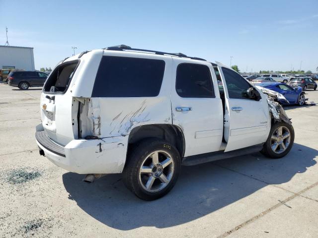 1GNSCBE0XDR281107 - 2013 CHEVROLET TAHOE C1500 LT WHITE photo 3