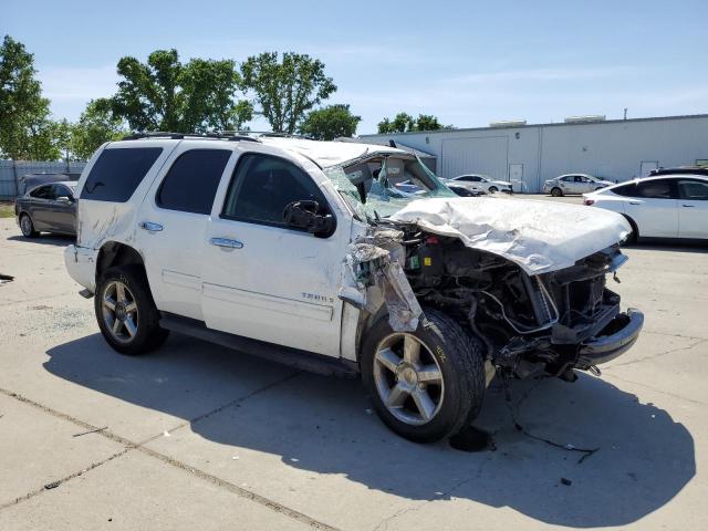 1GNSCBE0XDR281107 - 2013 CHEVROLET TAHOE C1500 LT WHITE photo 4