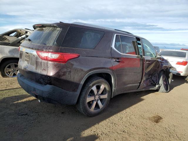 1GNEVHKW5JJ253051 - 2018 CHEVROLET TRAVERSE LT 紫色 照片 3