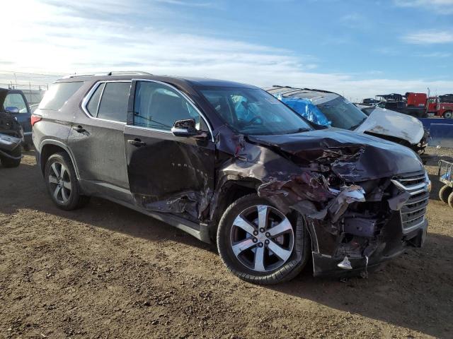 1GNEVHKW5JJ253051 - 2018 CHEVROLET TRAVERSE LT 紫色 照片 4