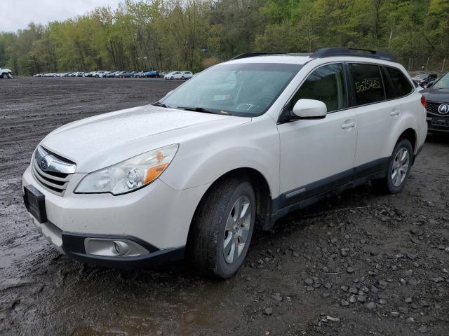 4S4BRDKCXC2216987 - 2012 SUBARU OUTBACK 3.6R LIMITED WHITE photo 1
