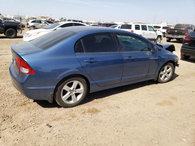 2HGFA16609H333026 - 2009 HONDA CIVIC LX-S BLUE photo 3