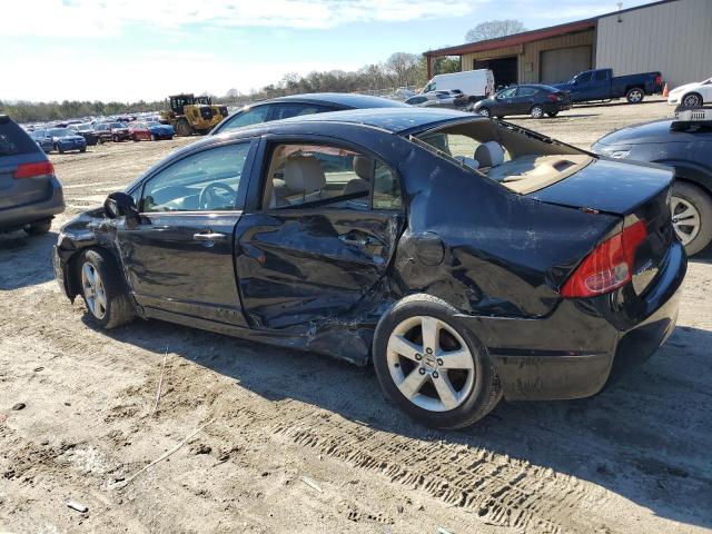 JHMFA16826S007814 - 2006 HONDA CIVIC EX BLACK photo 2