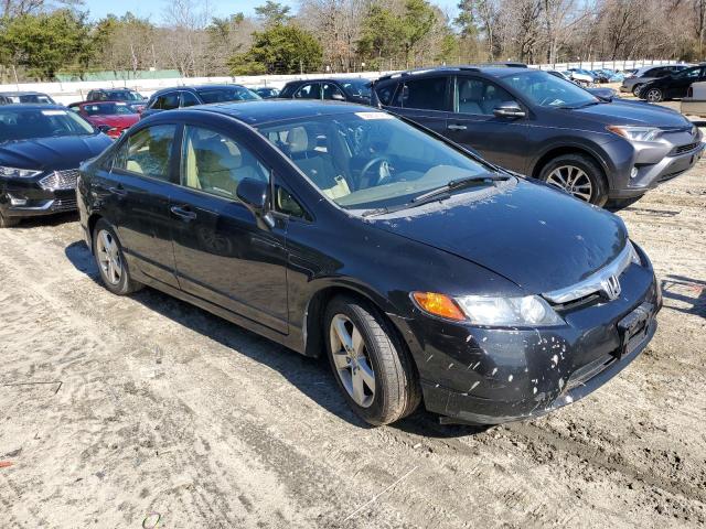 JHMFA16826S007814 - 2006 HONDA CIVIC EX BLACK photo 4