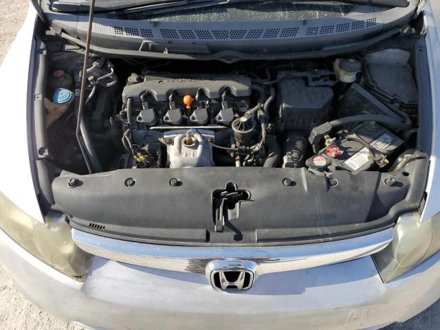 1HGFA16566L091896 - 2006 HONDA CIVIC LX SILVER photo 11