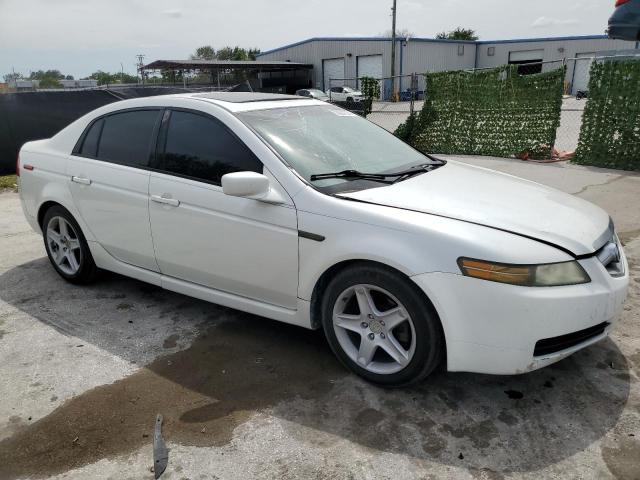 19UUA66245A024069 - 2005 ACURA TL WHITE photo 4