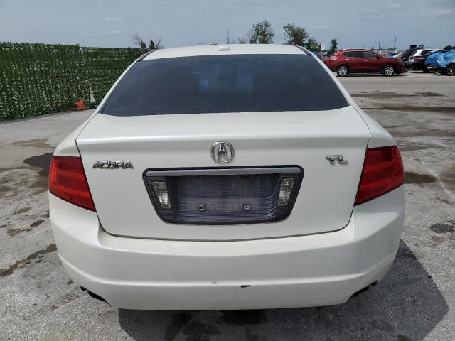 19UUA66245A024069 - 2005 ACURA TL WHITE photo 6