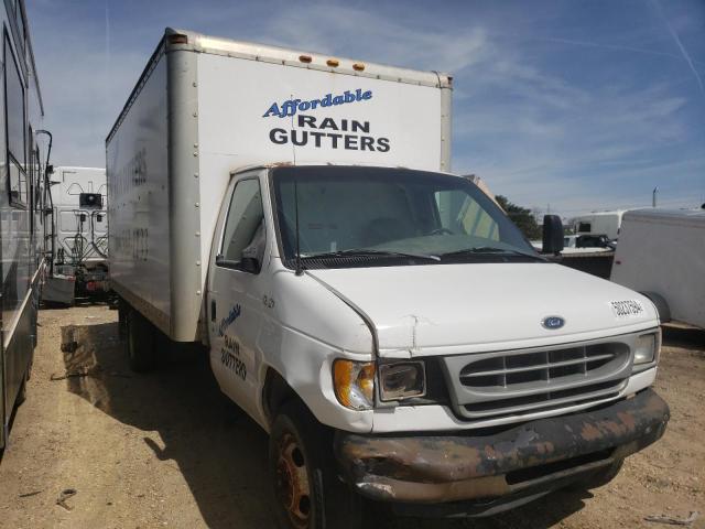 2000 FORD ECONOLINE E350 SUPER DUTY CUTAWAY VAN, 