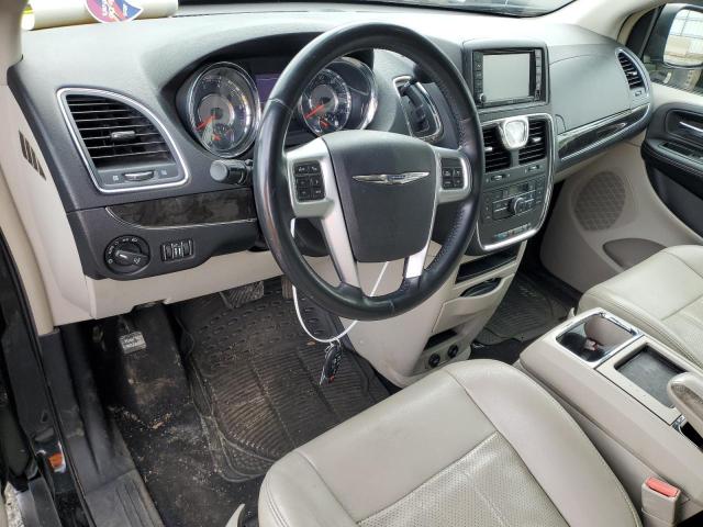 2C4RC1CG3DR559423 - 2013 CHRYSLER TOWN & COU TOURING L BLACK photo 8