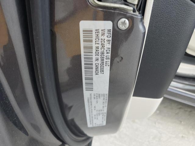 2C4RC1BG8MR503057 - 2021 CHRYSLER PACIFICA TOURING L Gümüş foto 13