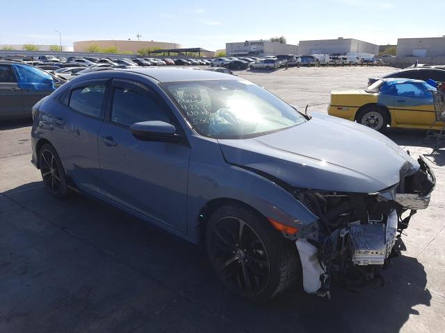 SHHFK7H46MU225940 - 2021 HONDA CIVIC SPORT 灰色 照片 4