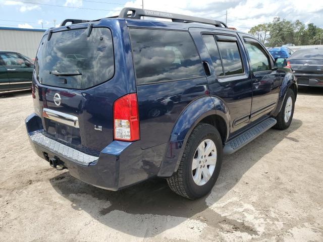 5N1AR18U77C611395 - 2007 NISSAN PATHFINDER LE 蓝色 照片 3