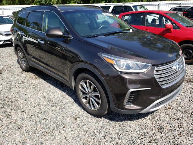 KM8SM4HF9HU176848 - 2017 HYUNDAI SANTA FE SE BLACK photo 4