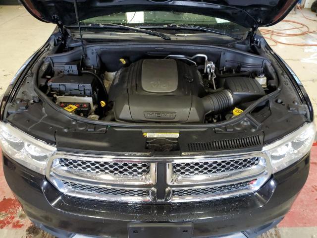 1C4SDJET0DC648884 - 2013 DODGE DURANGO CITADEL BLACK photo 12