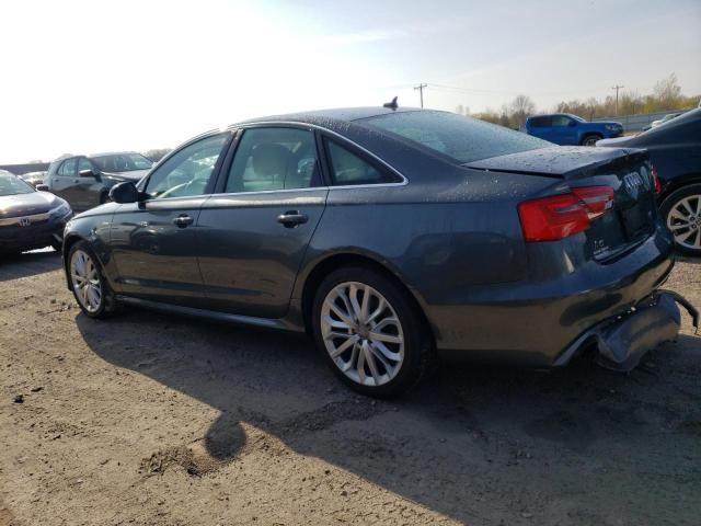 WAUHGAFC7EN030142 - 2014 AUDI A6 PRESTIGE GRAY photo 2