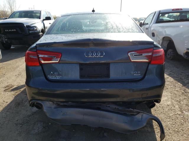 WAUHGAFC7EN030142 - 2014 AUDI A6 PRESTIGE ნაცრისფერი ფოტო 6