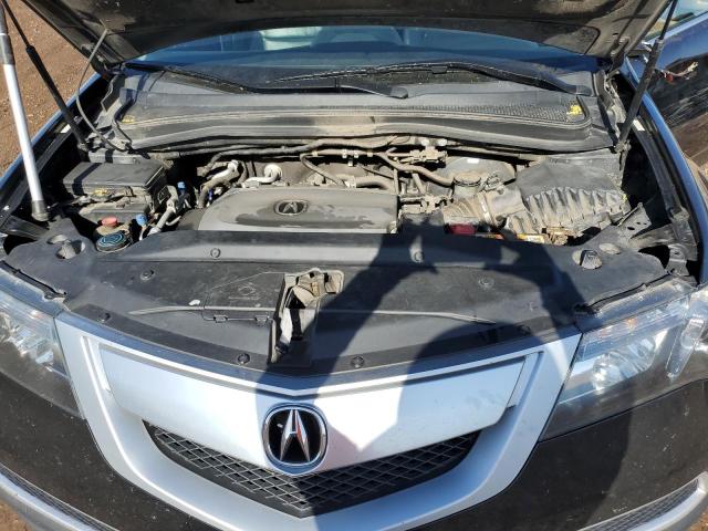 2HNYD2H35CH537880 - 2012 ACURA MDX TECHNOLOGY BLACK photo 11