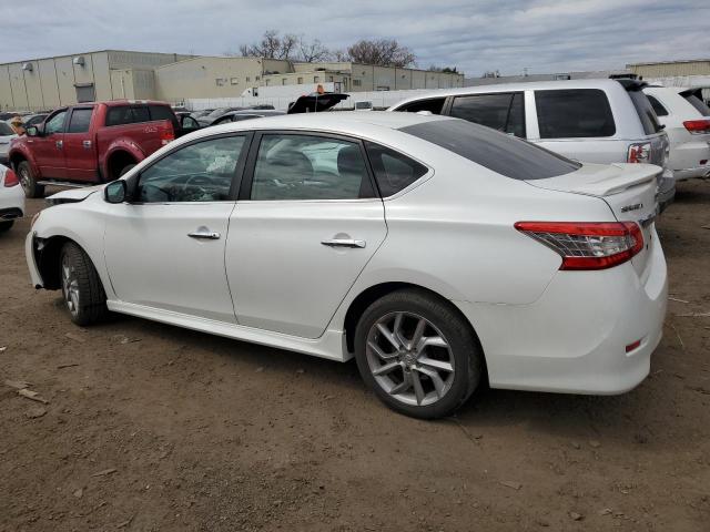 3N1AB7AP7DL751711 - 2013 NISSAN SENTRA S WHITE photo 2