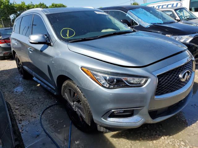 5N1DL0MN4HC520786 - 2017 INFINITI QX60 BLUE photo 4