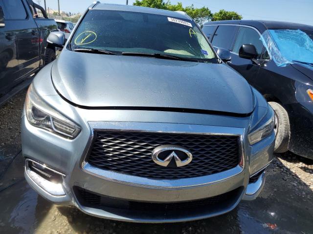 5N1DL0MN4HC520786 - 2017 INFINITI QX60 BLUE photo 5